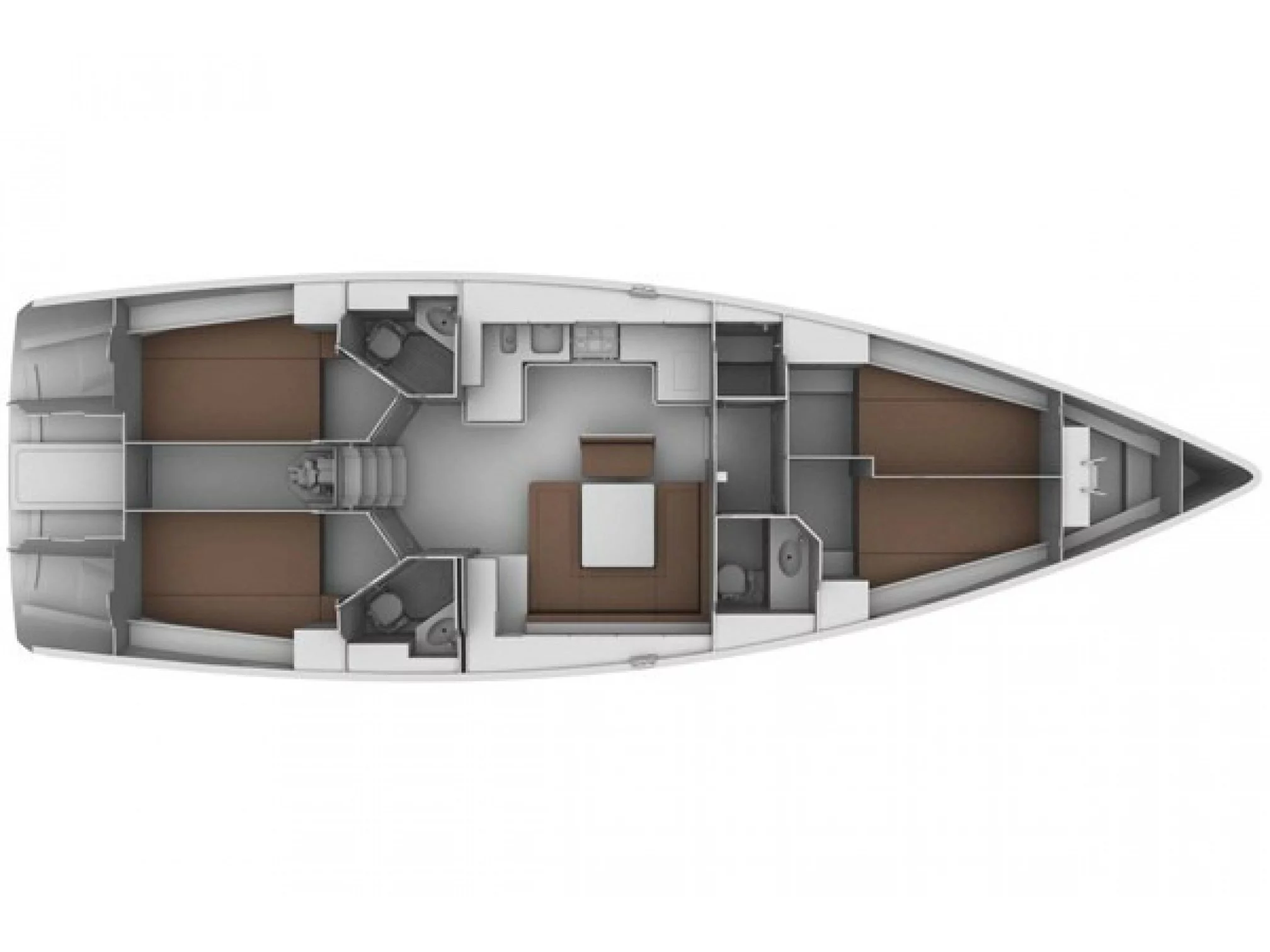 Bavaria Cruiser 45 (Laura) Plan image - 7