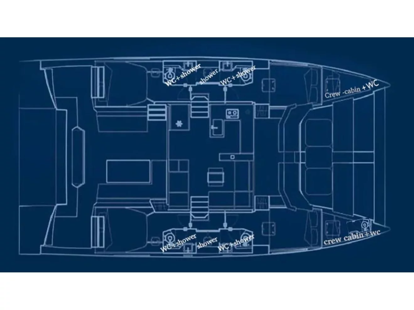 Nautitech 47 Power (AG Princess) Plan image - 6