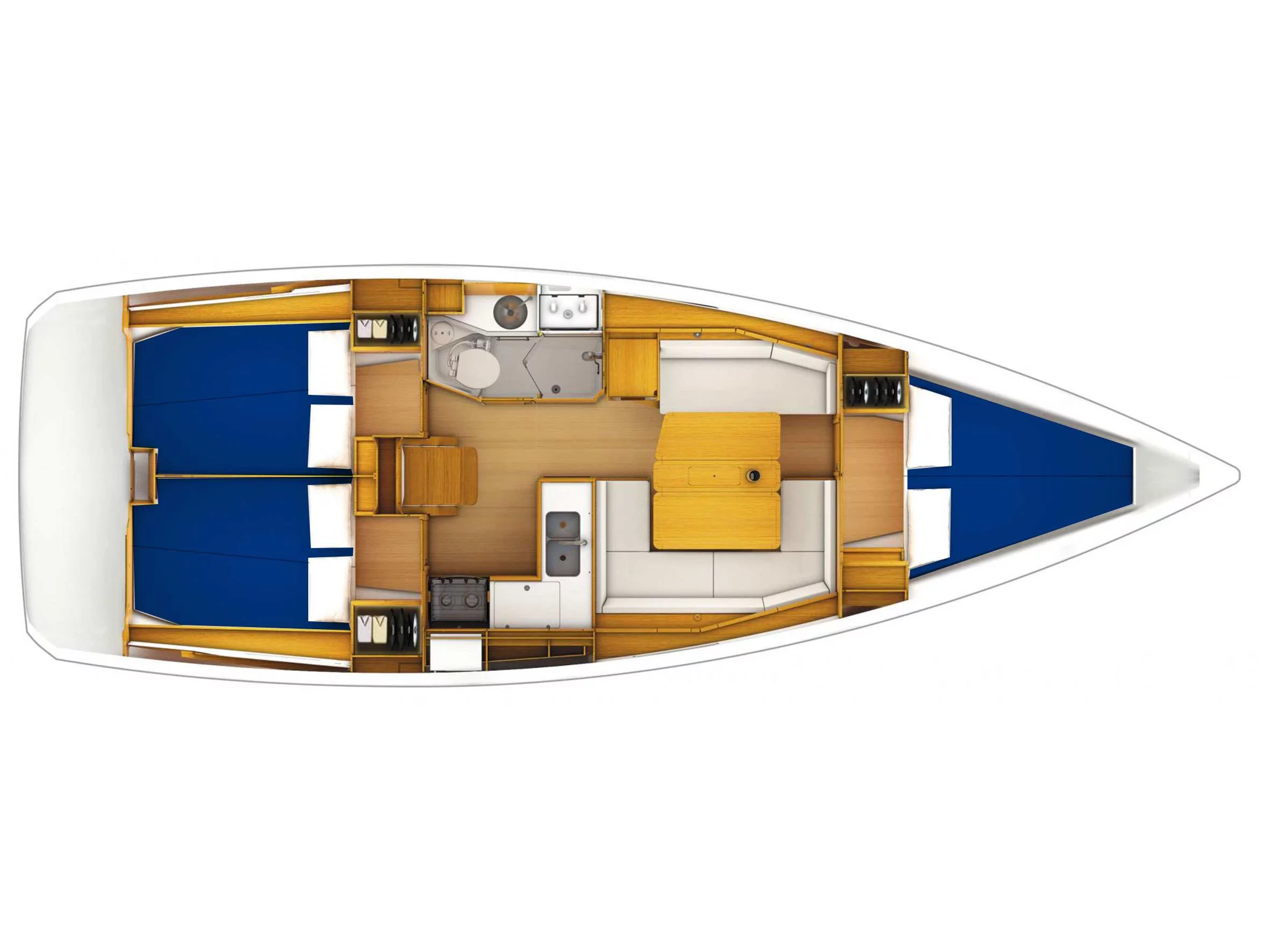 Sun Odyssey 389 (Islanders) Plan image - 18