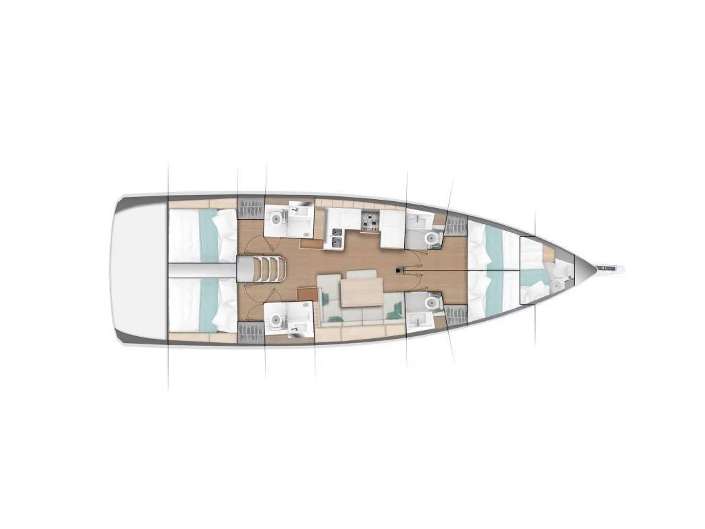 Sun Odyssey 490 (Menelaos) Plan image - 18