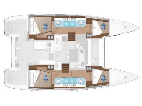 Lagoon 40 (Wind Seeker) Plan image - 19