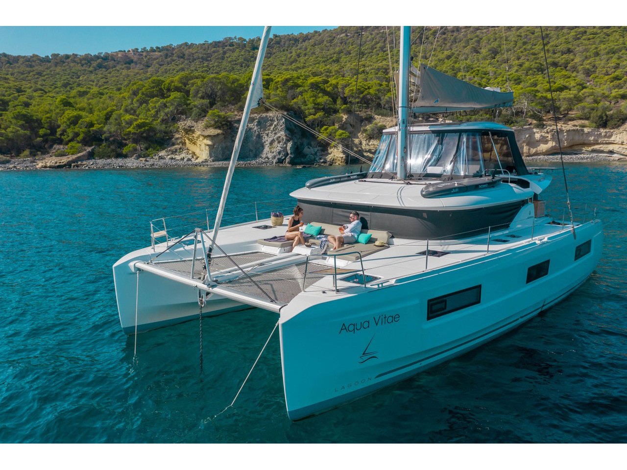 Photo #1 - Lagoon 46 (AQUA VITAE) en Athènes - 16730