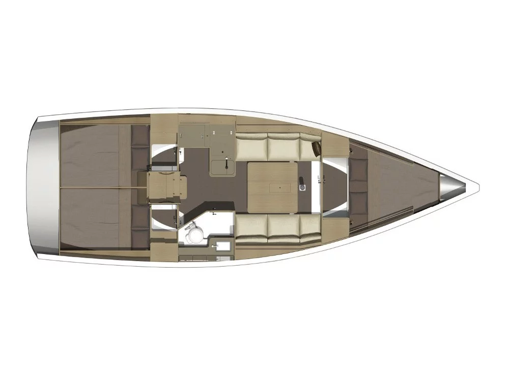 Dufour 350 (Joy AS) Plan image - 6