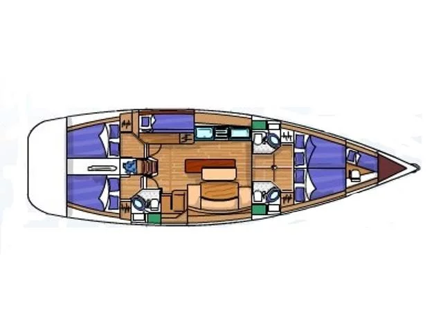 Cyclades 50.5 (Papalina) Plan image - 43