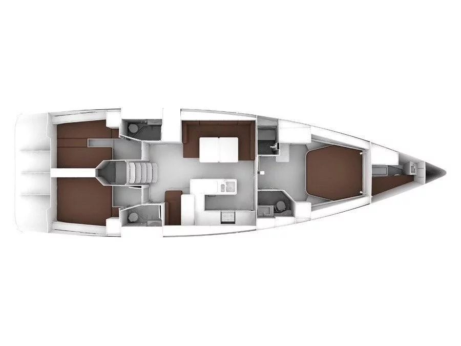 Bavaria Cruiser 56 (KALLIRRHOE) Plan image - 14
