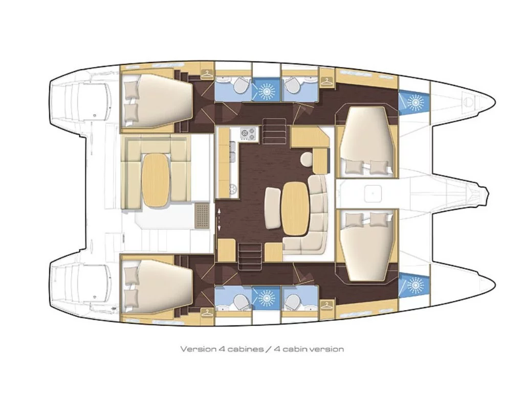 Lagoon 421 (Paluko) Plan image - 21