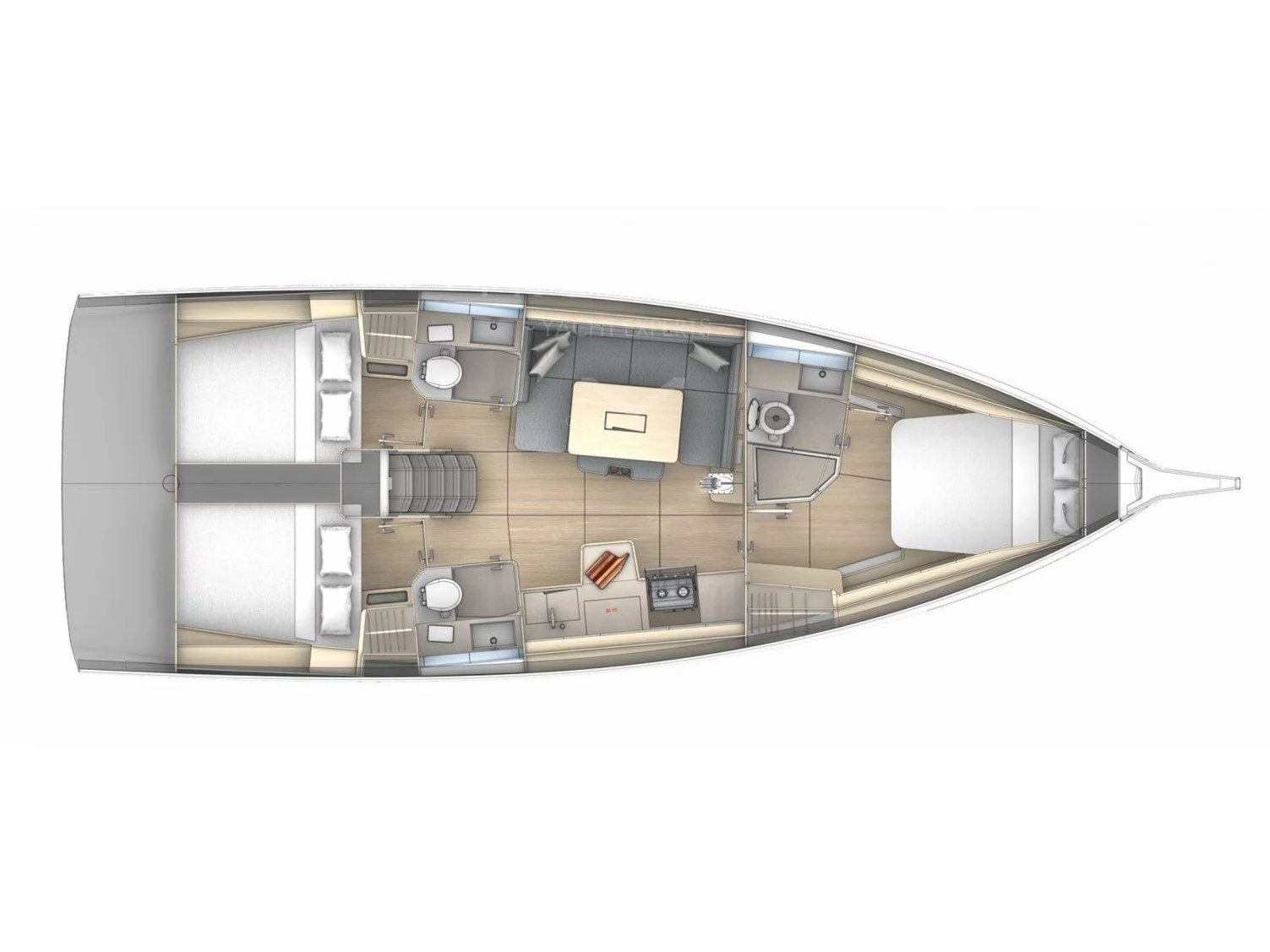 Dufour 41 (Memories) Plan image - 8