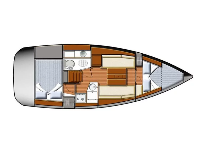 Sun Odyssey 30 i (Beagle) Plan image - 1