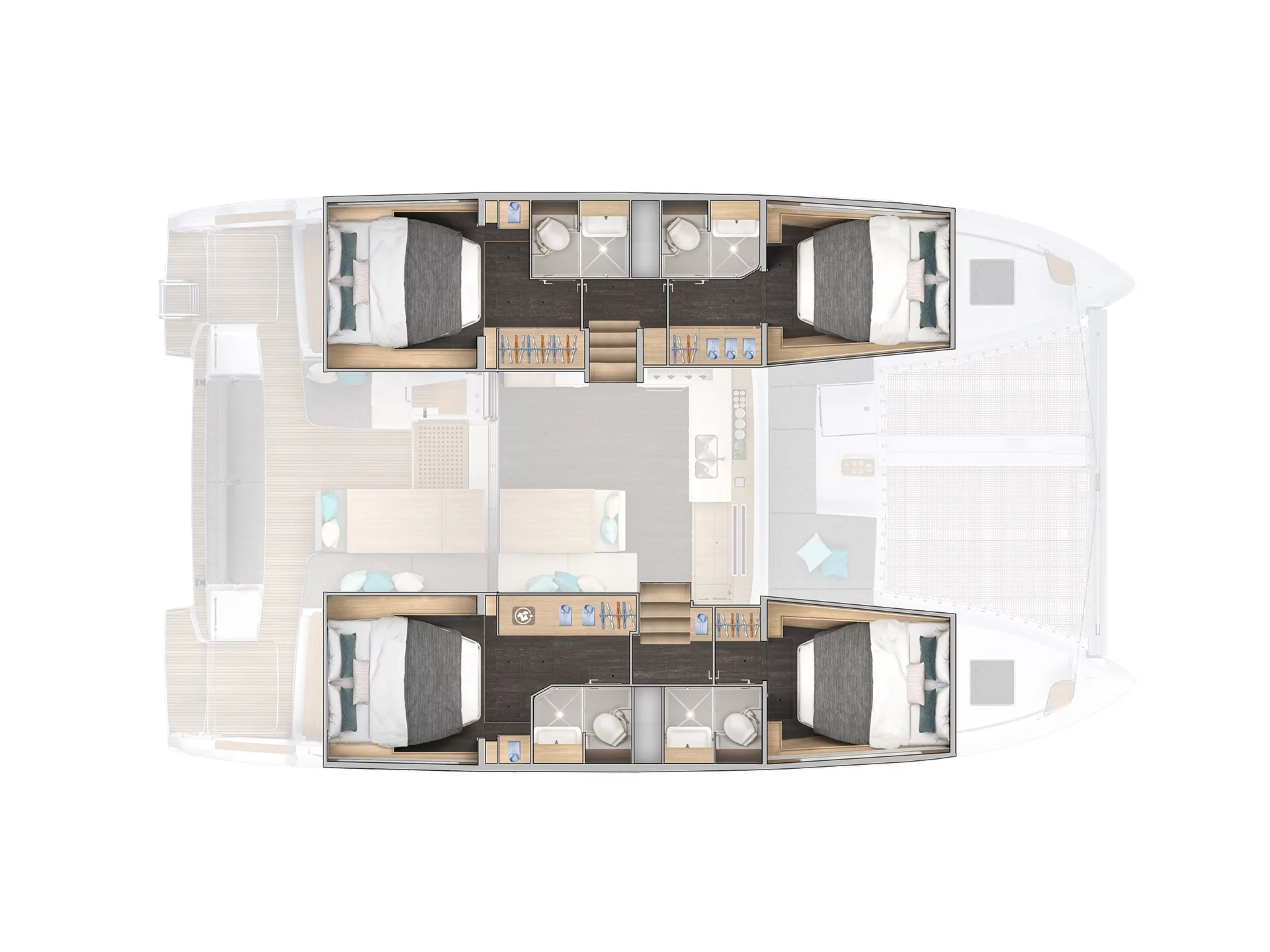 Lagoon 43 (Aelia) Plan image - 15