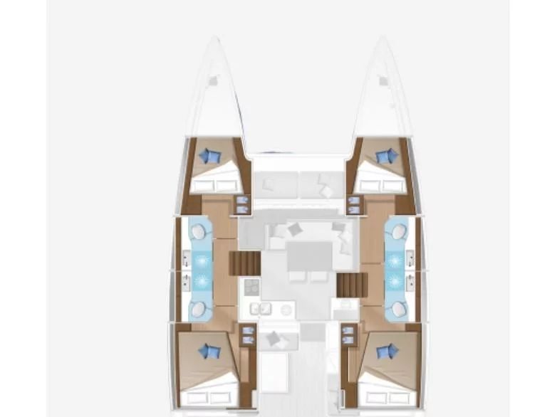 Lagoon 40 (TWILIGHT) Plan image - 10