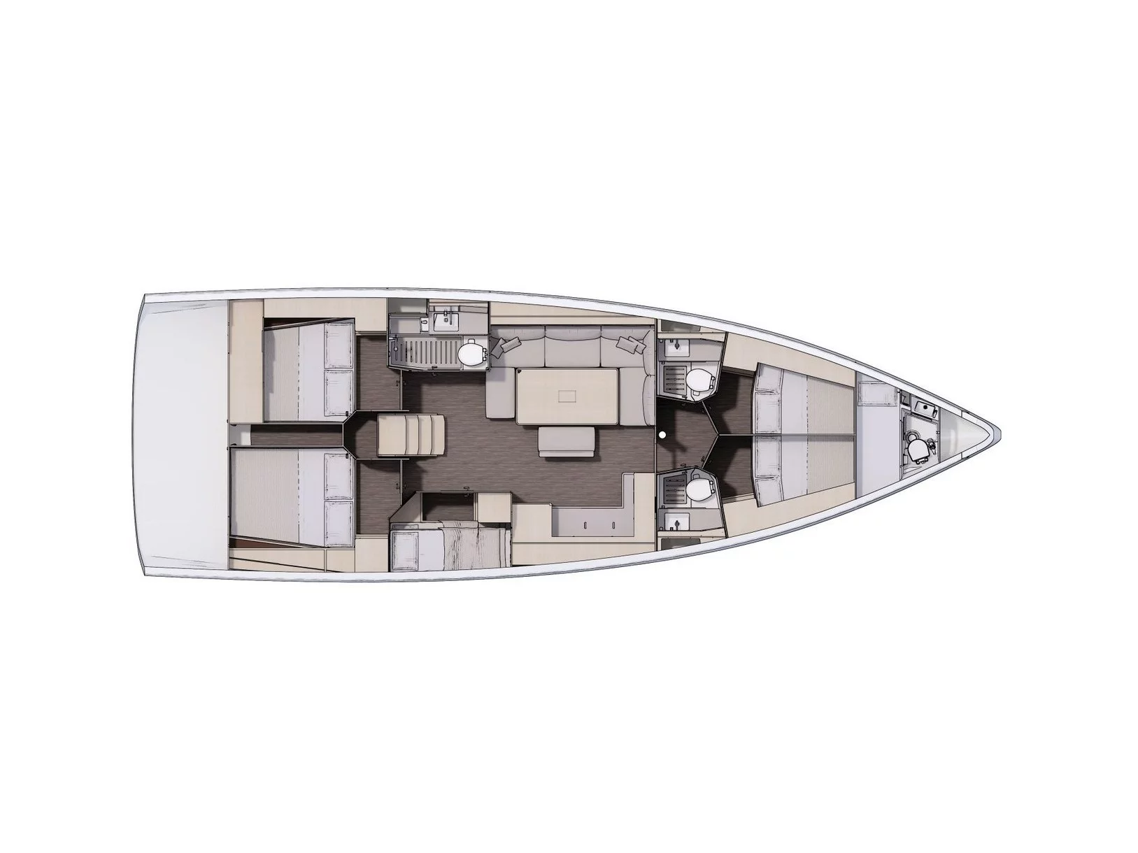 Dufour 470 (Weasley) Plan image - 1