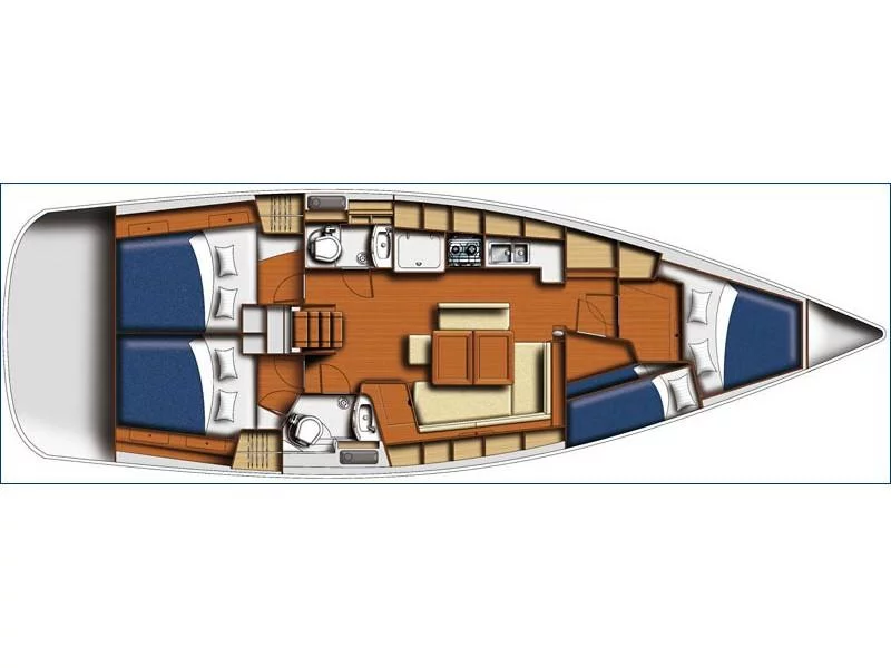 Oceanis 43 (Sifnos 43.1) Plan image - 6