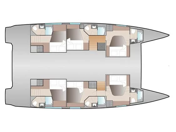 Aura 51 6+1 (NEW (crewed) SATURDAY) Plan image - 1