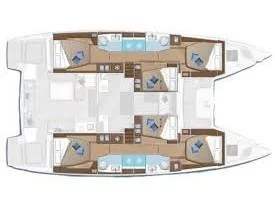 Lagoon 50 (Oscar VII) Plan image - 5