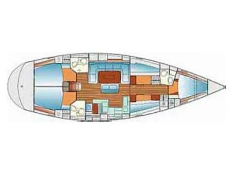 Bavaria 50 cruiser (PORTUGIZAC) Plan image - 2