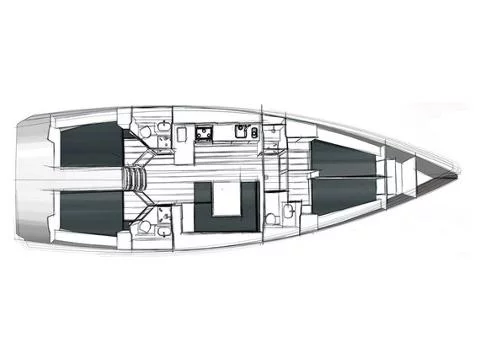 Bavaria Cruiser 45 (PASO DOBLE I) Plan image - 4
