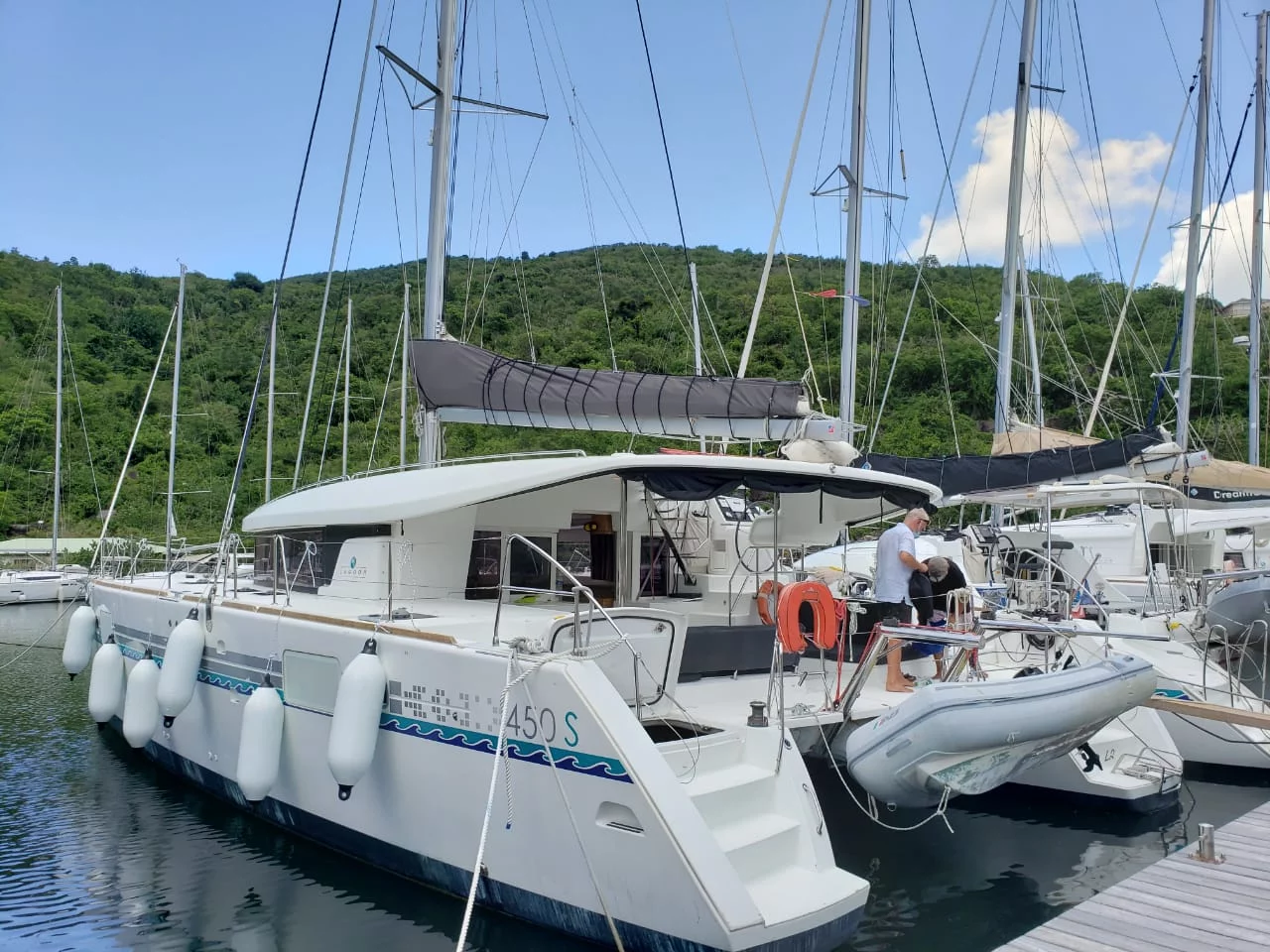 Lagoon 450 SporTop (Belle) Ship / outside - 6