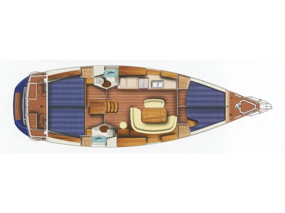Sun Odyssey 45 (Sea Dream) Plan image - 4