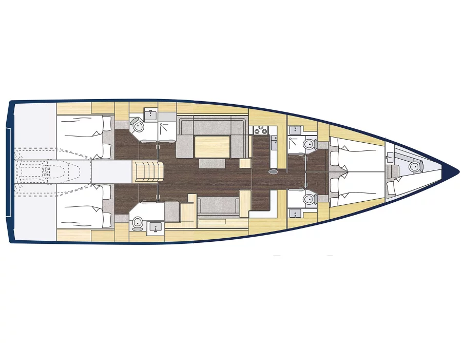 Bavaria C57 Style (Promitheas) Plan image - 3