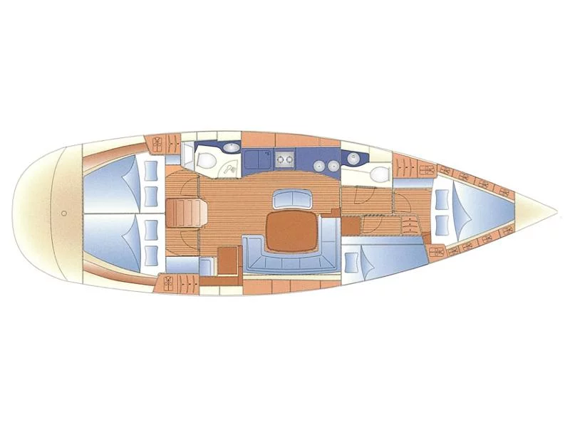 BAVARIA C 46 BT (05) (MAESTRAL) Plan image - 6