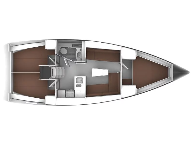 BAVARIA C 37 BT (ANDREA) Plan image - 4