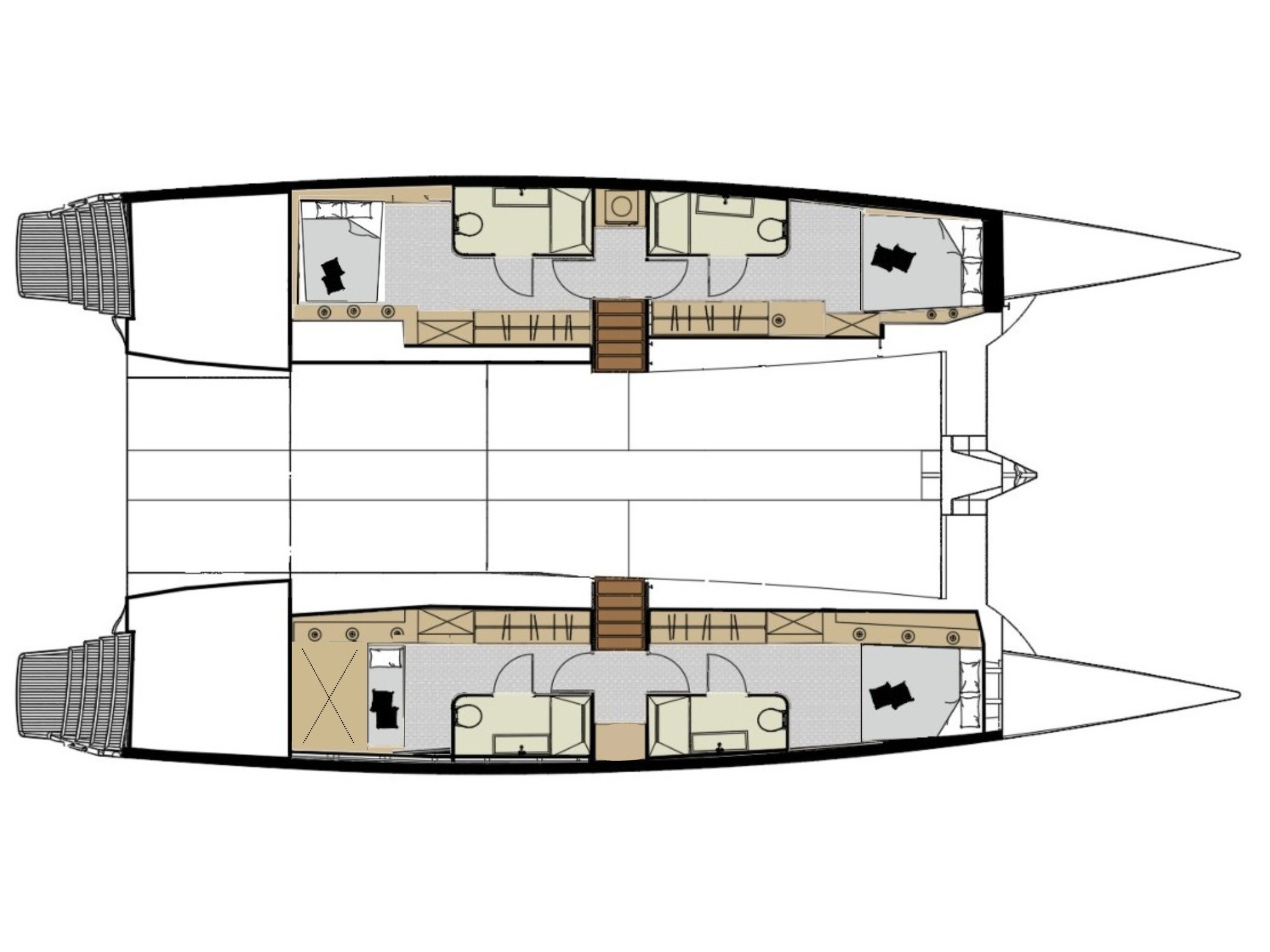 Photo #29 - Catamaran J-Yachts (HANI I (VAT included - APA 25% not included)) en Porto Heli - 22881