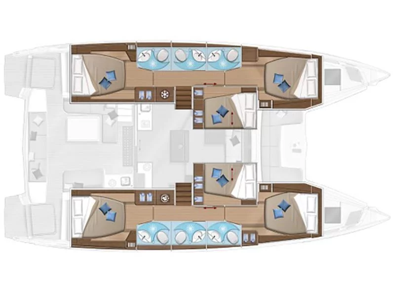 Lagoon 50 (Ioli) Plan image - 1