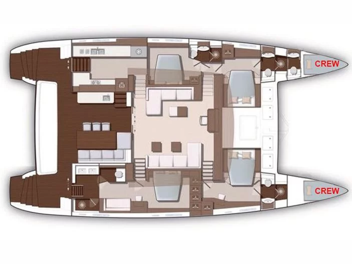 Lagoon 620 (ZS) Plan image - 39