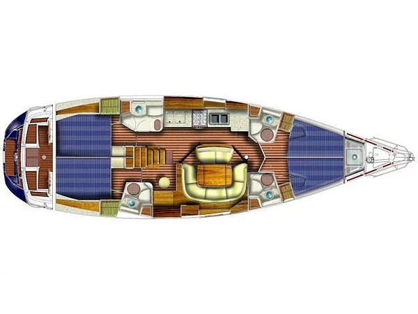 Sun Odyssey 49 (Ziva) Plan image - 15