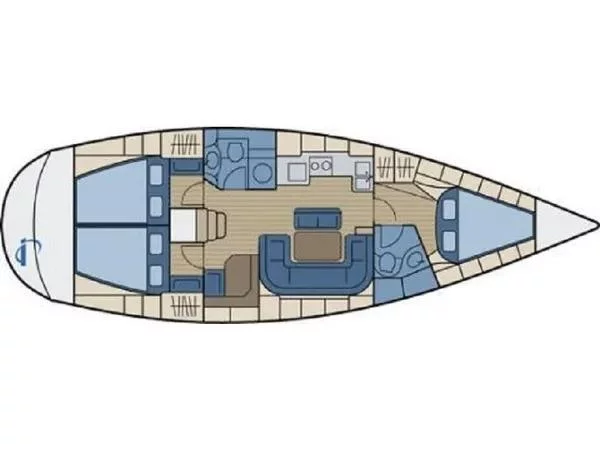 Bavaria 39 Cruiser (Eleni) Plan image - 10