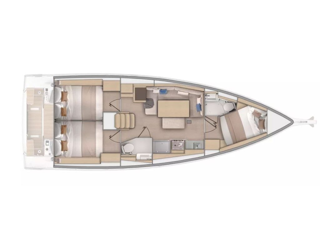 Photo #5 - Oceanis 37.1 (First Dream) in Skradin  - 21031