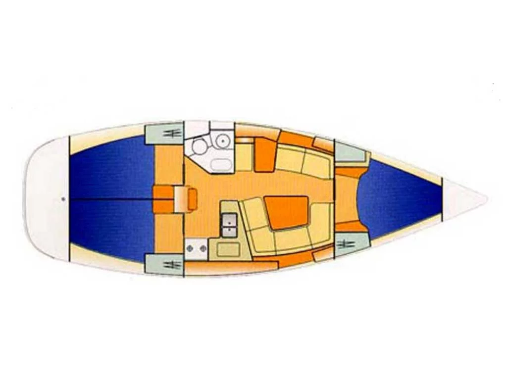 Sun Odyssey 37 (Panoramix) Plan image - 5