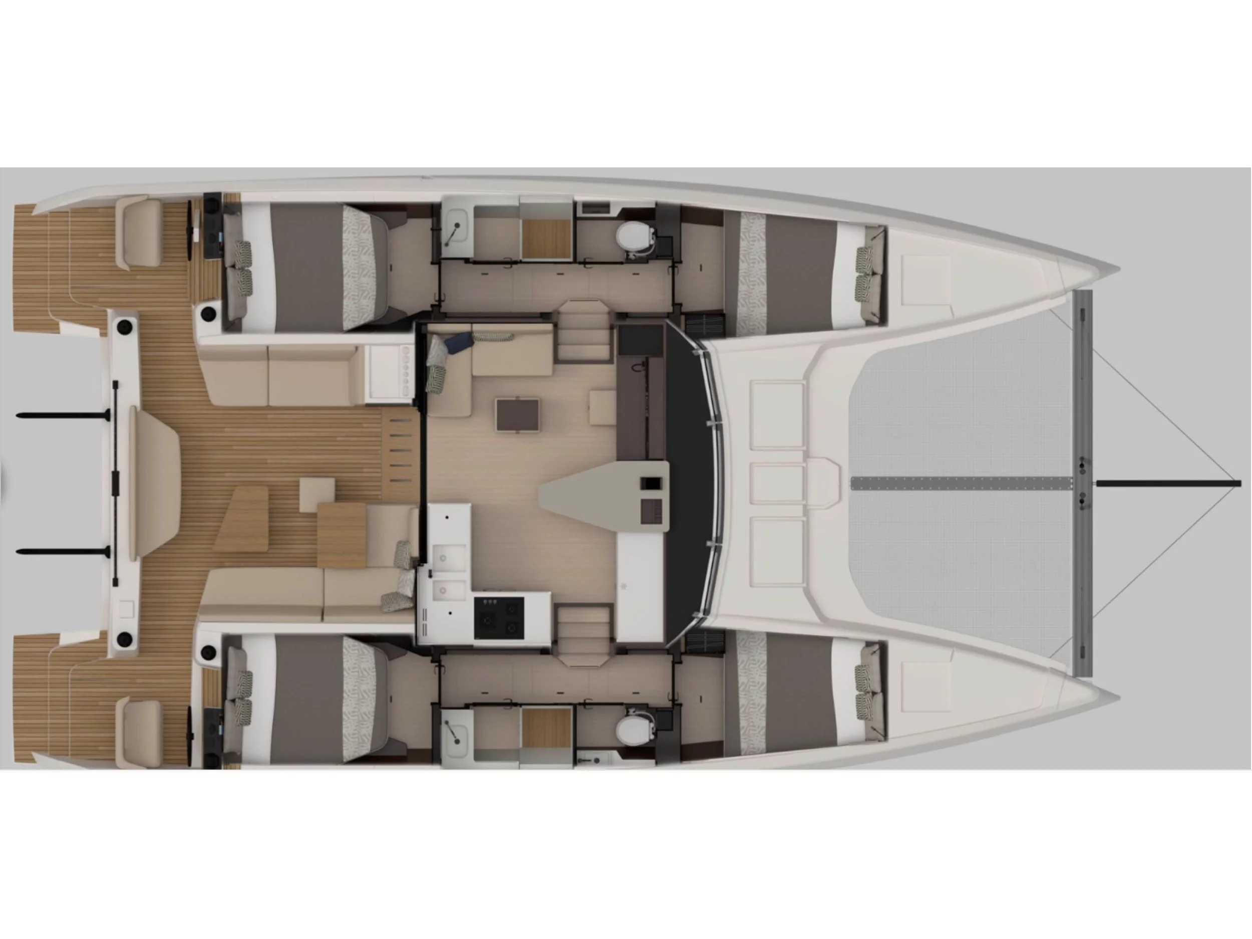 Nautitech 44 (Seabird) Plan image - 1