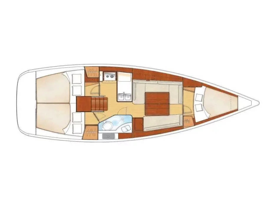 Oceanis 34 (Smyrna) Plan image - 12