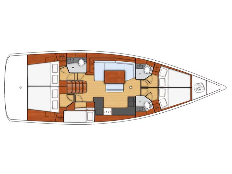 Oceanis 48 (Anthea - Solar Panel) Plan image - 10