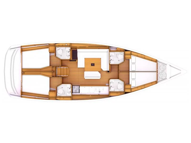 Sun Odyssey 469 (Idra - Solar Panel) Plan image - 11