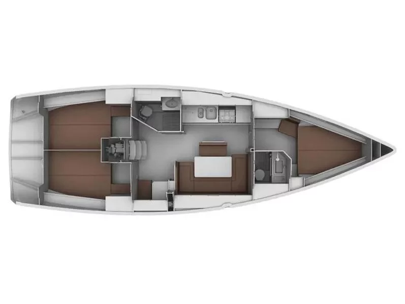 Bavaria 40 Cruiser (Deneb) Plan image - 15