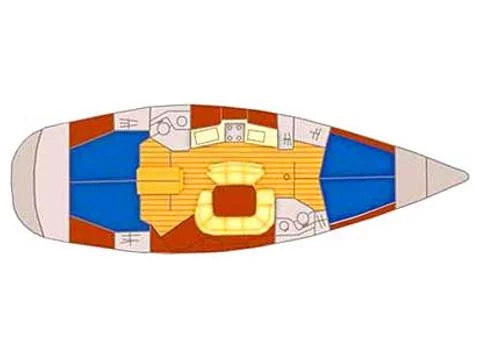 Sun Odyssey 45.2 (Szerenke) Plan image - 22
