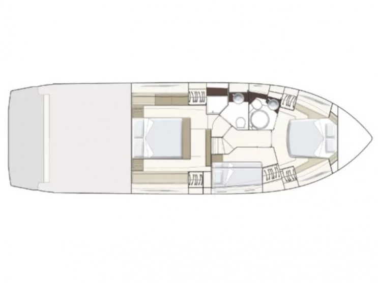 Ferretti 450 (Lady Esmeralda) Plan image - 2