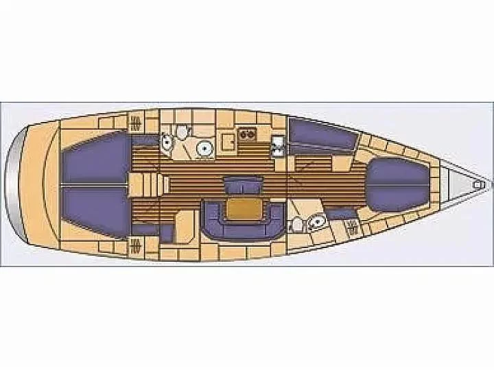 Bavaria 46 (Wajra) Plan image - 11
