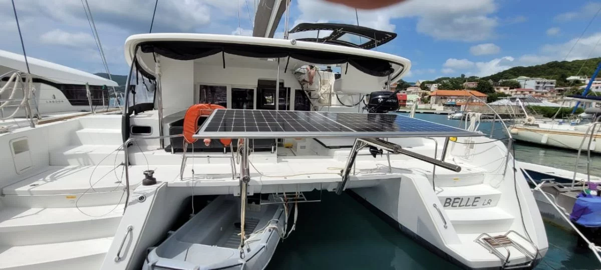 Lagoon 450 SporTop (Belle) Solar Panels 3 - 20
