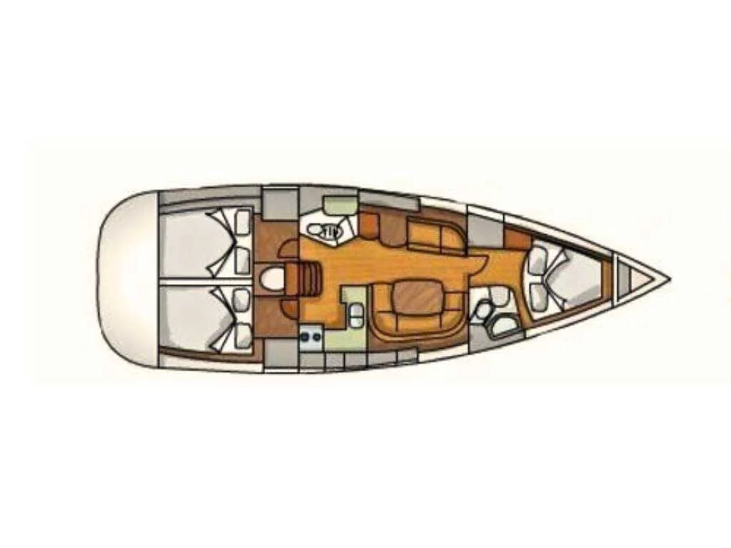 Sun Odyssey 42 i (Cassiopea) Plan image - 10