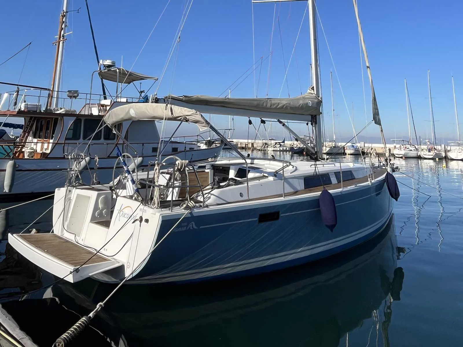 Hanse 385 (Alkyoni)  - 4