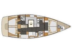 Photo #11 - Elan Impression 50 (5+1cabins / 2+1 toilet) (ELYSIUM I) en Trogir - 15014