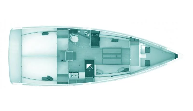 Sun Odyssey 349 (Ferousa)  - 11
