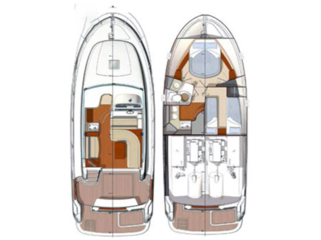Prestige 36 Fly (Fortuna) Plan image - 14