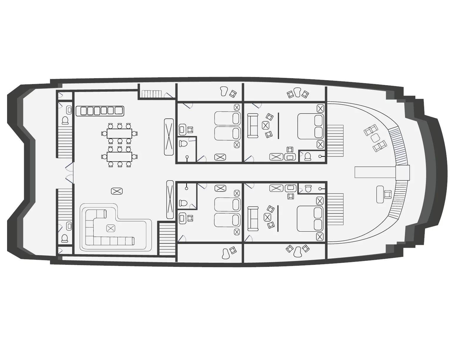 Power Cat - Petrel Cabin (Petrel) Plan image - 10