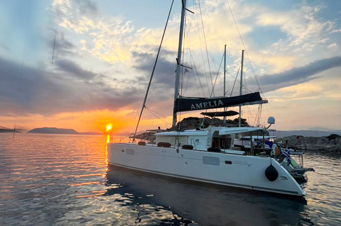 Photo #6 - Lagoon 450 Fly (AMELIA (, , Watermaker)) en Atenas - 12570