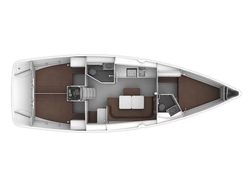 Bavaria Cruiser 41 (AF-B41C) Plan image - 2