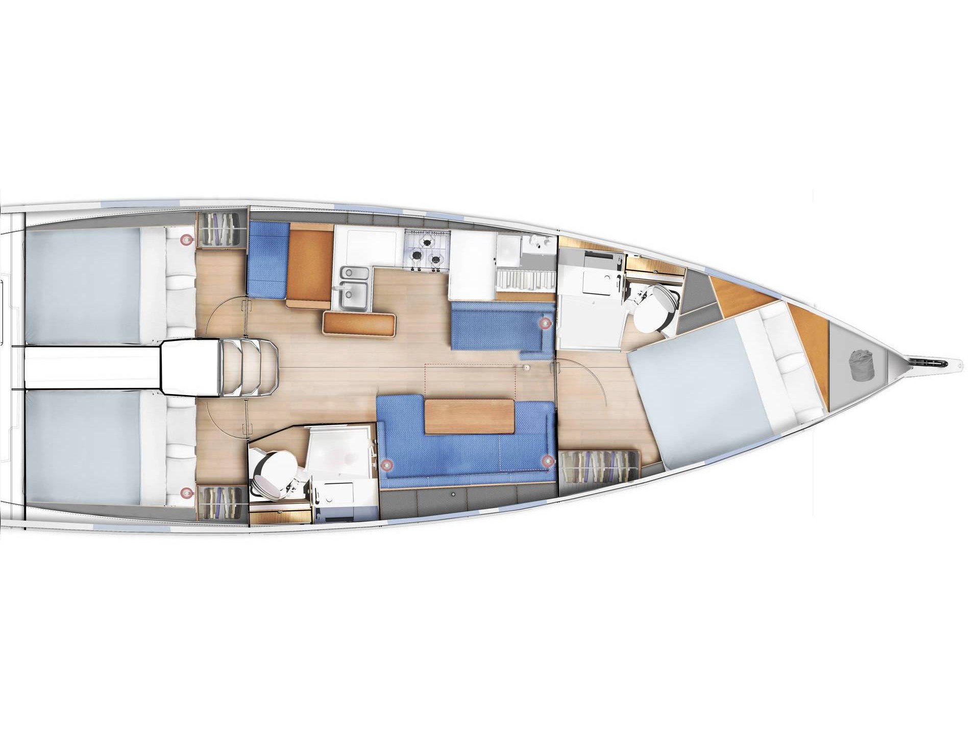 Sun Odyssey 410 — photo 3